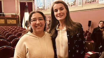 La reina Letizia en el