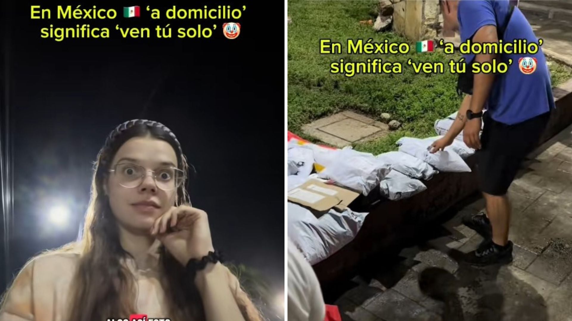 El video generó debate sobre los métodos de reparto.