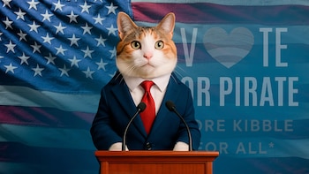 Orange Cat y Berry, dos