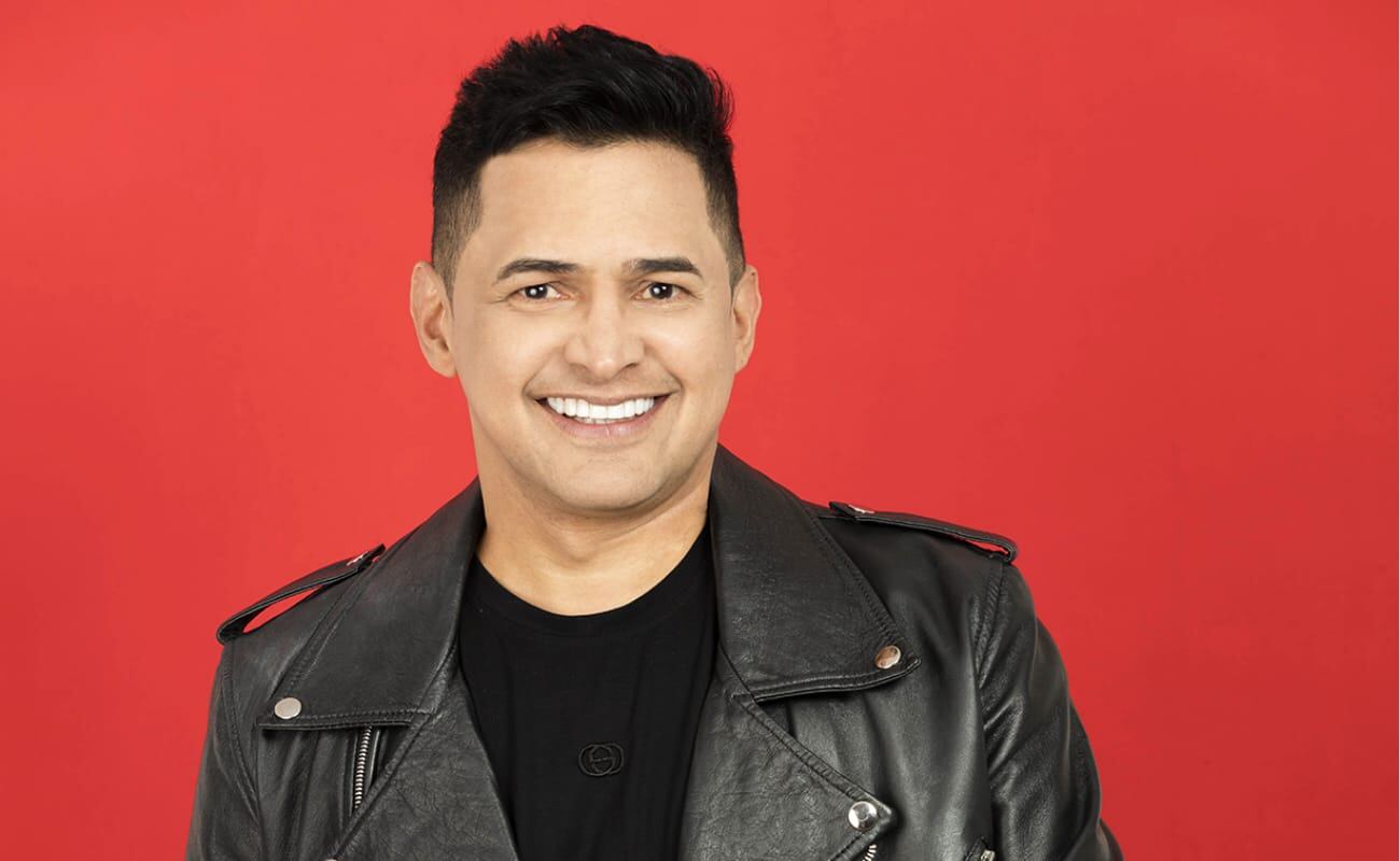 Josema García, originario de la ciudad de Limpio fue el mejor imitador de la temporada, encargado de personificar al cantante vallenato Jorge Celedón - crédito Colprensa