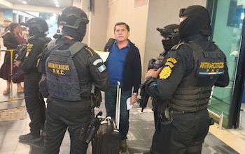 Autoridades de Guatemala detuvieron a un ecuatoriano con fines de extradición a Estados Unidos por el delito de narcotráfico.