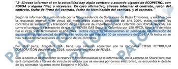 Paloma Valencia indicó que Ecopetrol