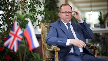 Rusia retiró a su embajador en Reino Unido y acusó a Londres de haber elegido una “senda de confrontación” por su apoyo a Ucrania
