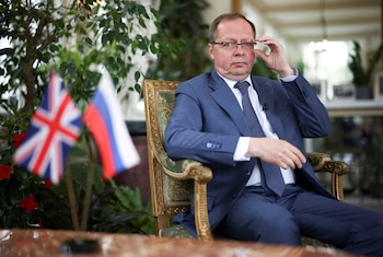 Andrei Kelin, embajador ruso en Reino Unido, dejó su puesto el pasado mes de julio por orden del Kremlin (REUTERS/Henry Nicholls)