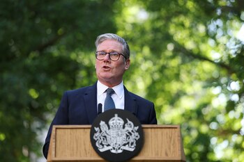 El primer ministro británico, Keir