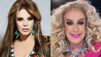 Laura Zapata y Lucía Méndez