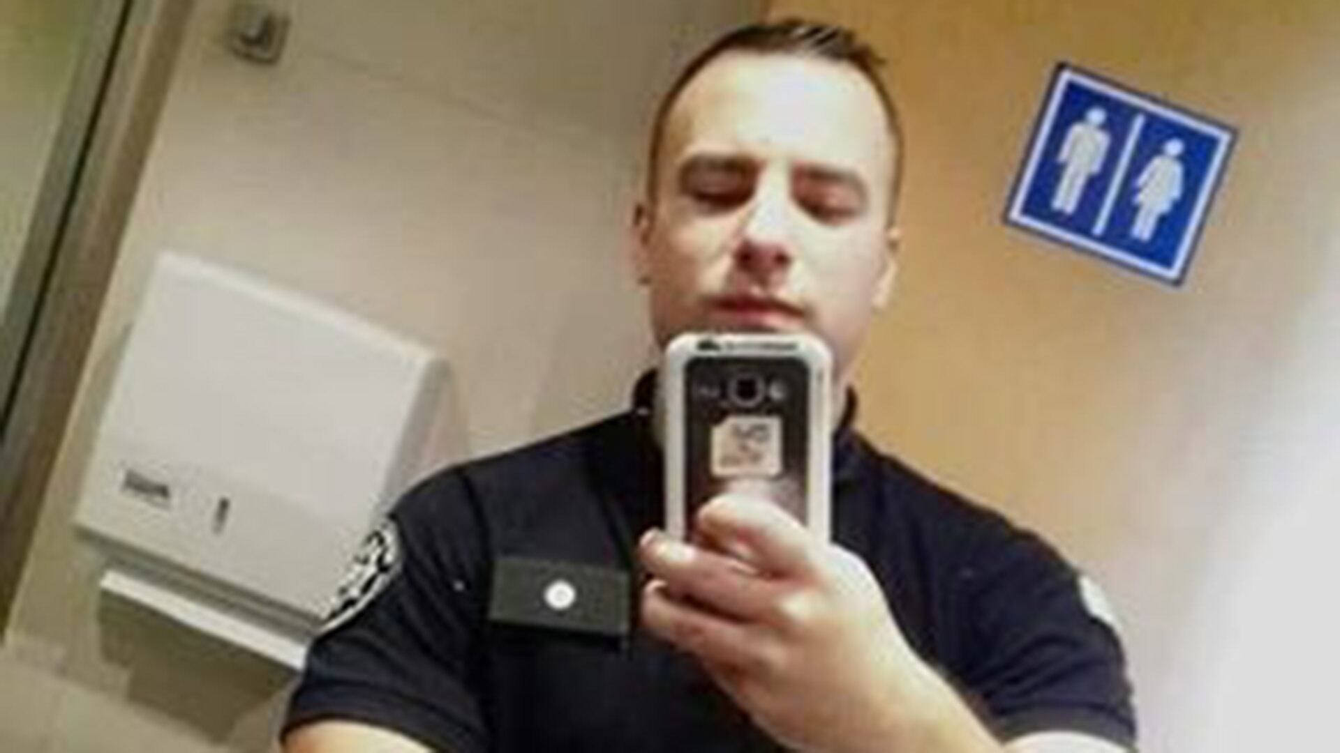 Matías Garcilazo de uniforme