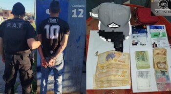 Uno de los detenidos por