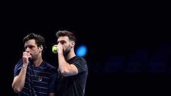 Zeballos y Granollers quedaron a