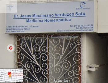 Así es la clínica actualmente para los sueros vitaminados (Captura de pantalla Google Maps)