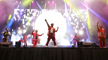 Gran cumbión en el Zócalo: