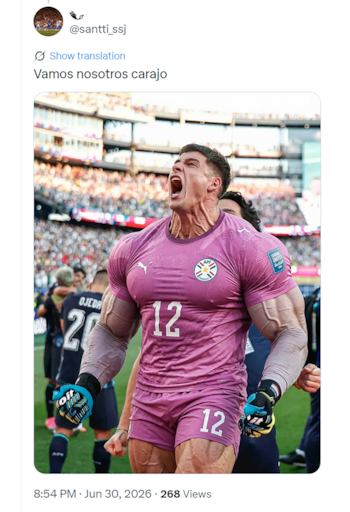 Memes Francia-Paraguay