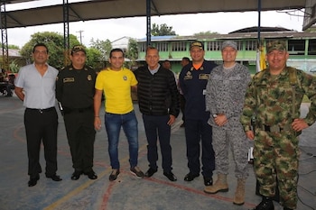 El aspirante del partido Centro