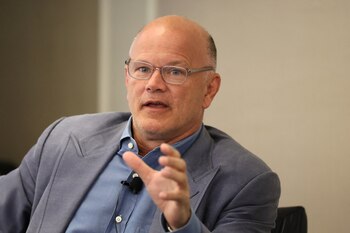 Michael Novogratz, CEO of Galaxy Digital Holdings. REUTERS/Brendan McDermid