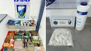 Operativo en cárceles de Colombia