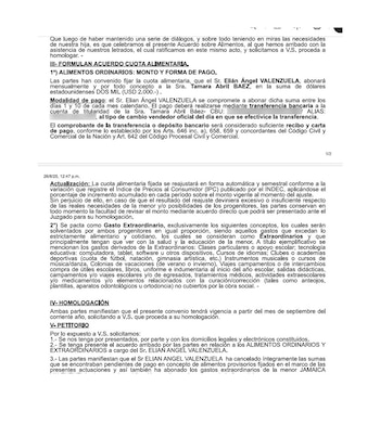 El documento que firmaron L-Gante