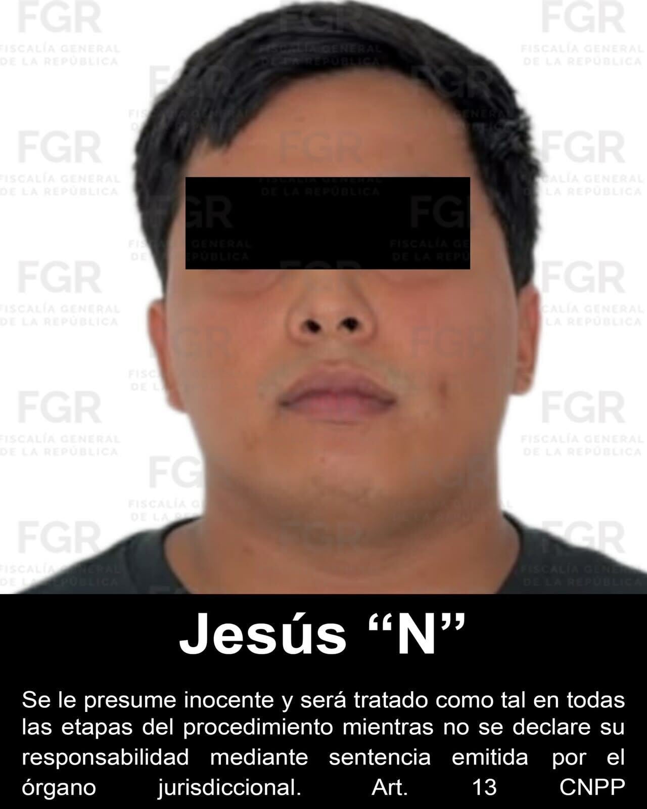 El Talibán de Los Chapitos, detenido en Mazatlán. Crédito: FGR