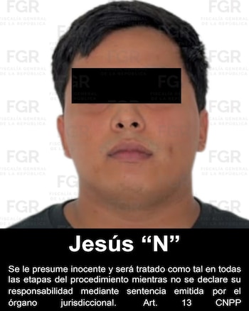 El Talibán de Los Chapitos, detenido en Mazatlán. Crédito: FGR
