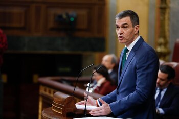 El presidente del Gobierno, Pedro