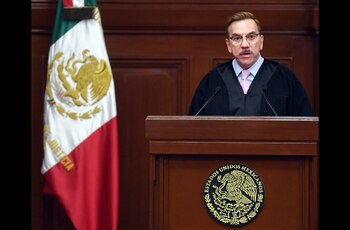 Ministro Javier Laynez Positek. (Foto: