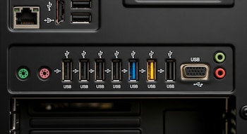 El pequeño conector permite grabar