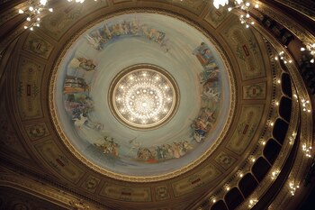 La cúpula del teatro Colón
