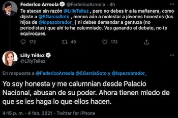 El periodista Federico Arreola increpó