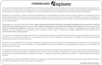 ASIPLASTIC reiteró el compromiso de sus empresas con el desarrollo industrial del país y con la comunicación clara sobre los desafíos que enfrenta el sector.