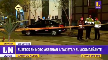 Posible caso de sicariato en