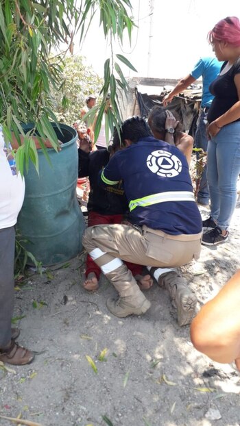 Deja 6 heridos explosión de tanque en Hidalgo; hallan bidones para huachicol