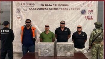 Detienen en Baja California sujetos