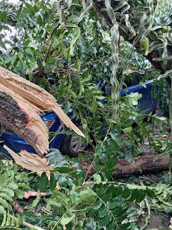 La Ceiba reporta calles anegadas,