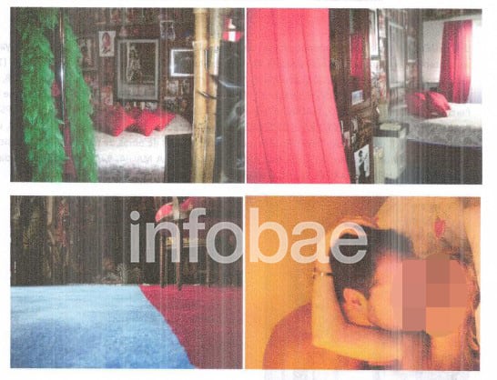 Ambientes y escenas en filmaciones del grupo de los años 90