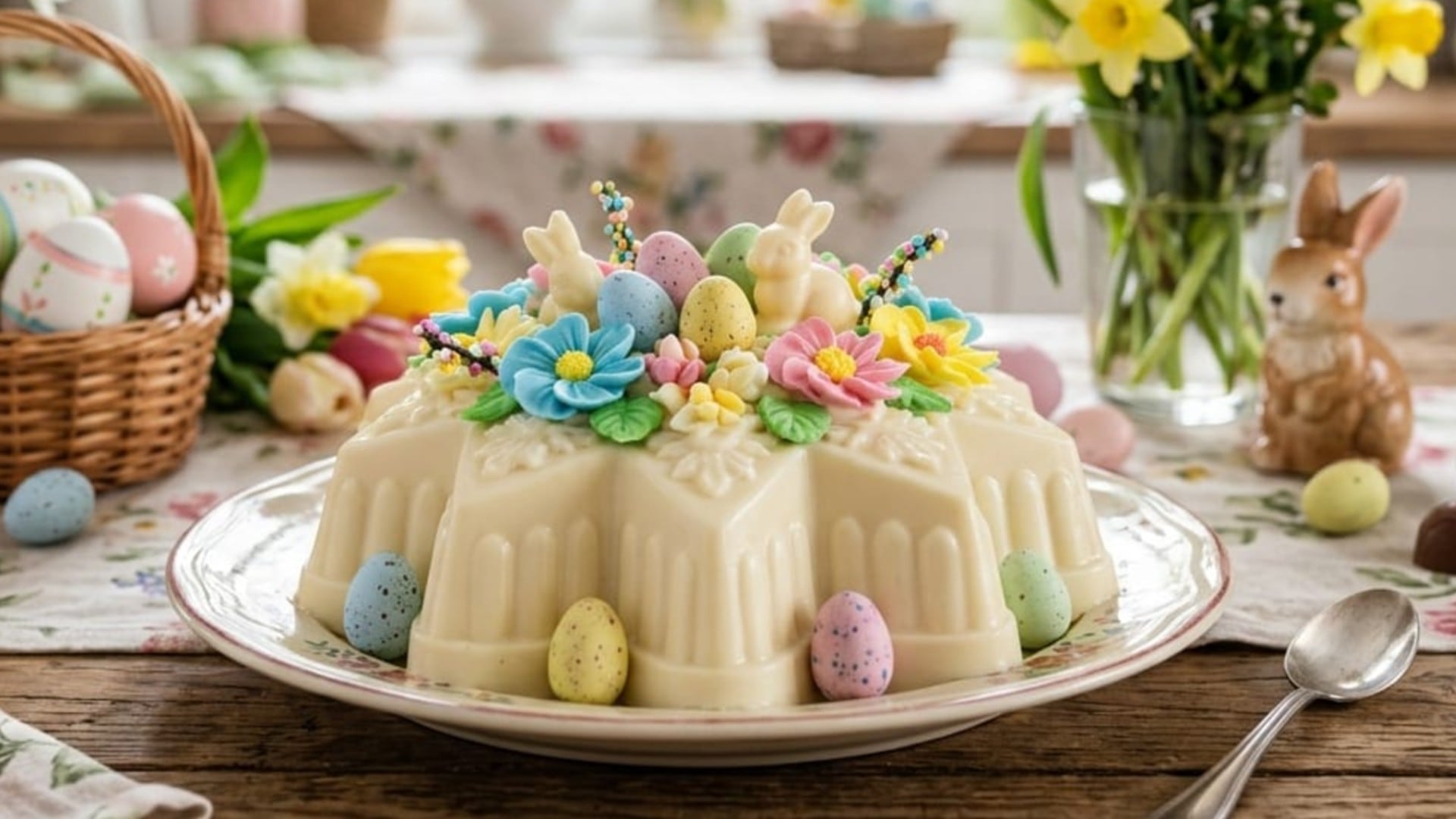 Gelatina de Pascua. Foto: (Gemini IA)