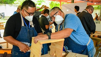 Impulsan cursos gratuitos para 293 veteranos y excombatientes en El Salvador