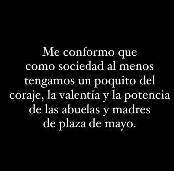 Juariu dejó su mensaje el