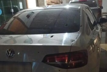 Los impactos de bala que