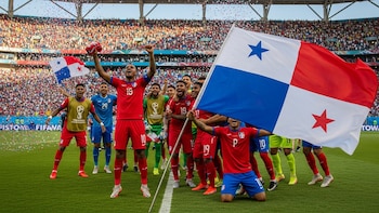 En medio de la derrota los panameños celebraron a su “aguerrida” selección de fútbol