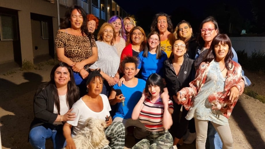 Mónica volvió este año a Neuquén y se reencontró con las mujeres trans