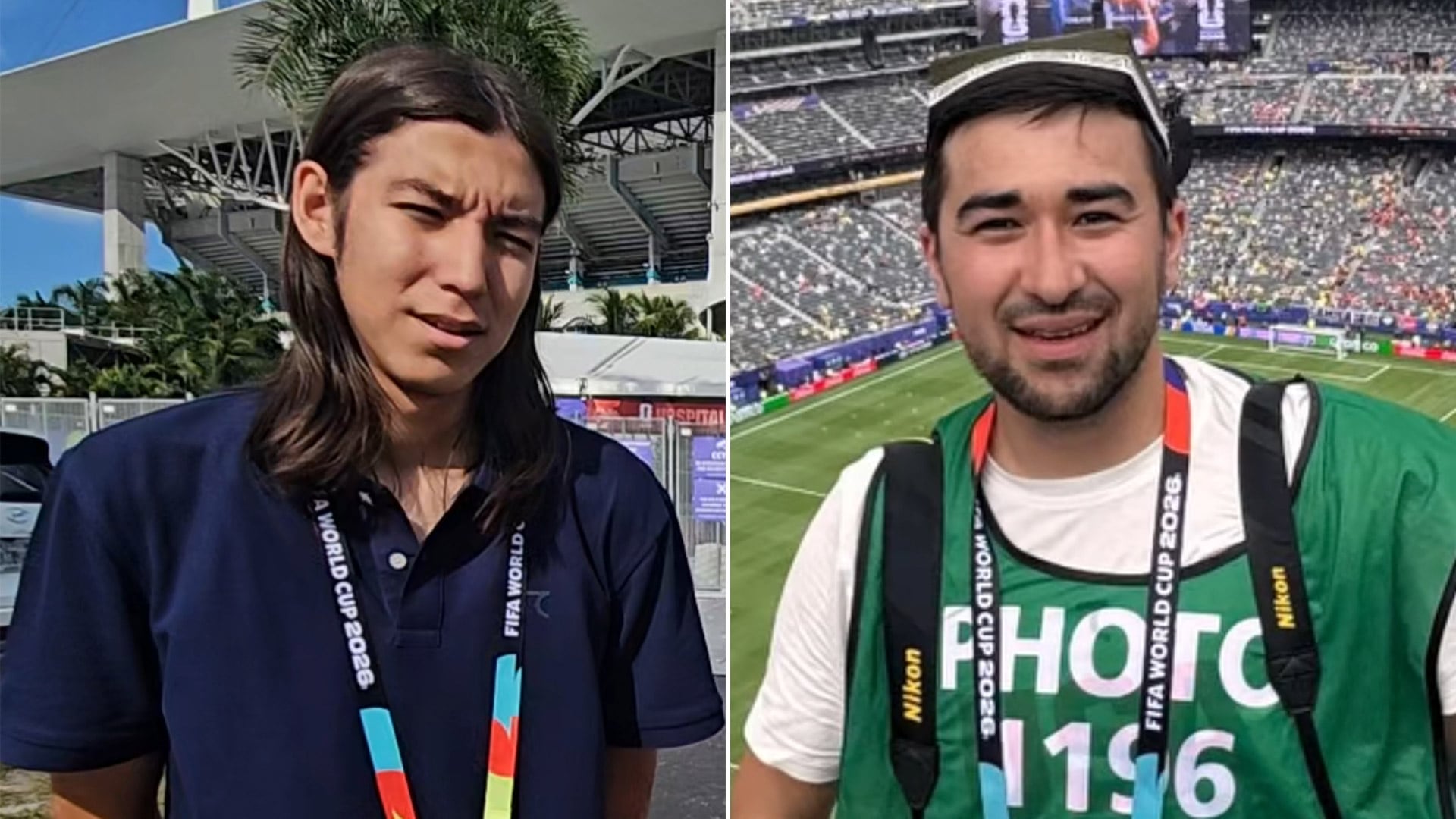 Los periodistas uzbekos que son fans de la selección argentina