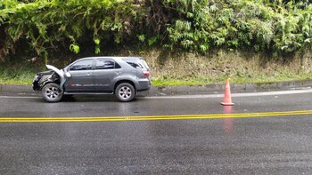 Accidente en la vía Bucaramanga