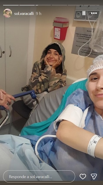 A cantora María Becerra deu ajuda financeira e apoio emocional a um torcedor que sofre de melanoma avançado