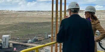 Bill Gates visitó Wyoming en