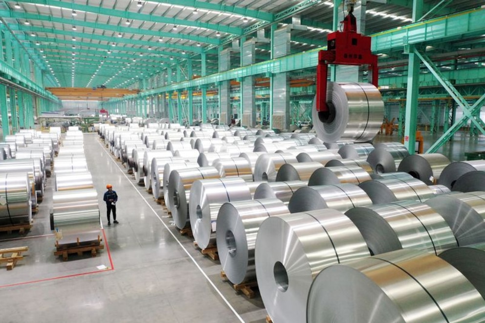 acero y aluminio de Corea del Sur
