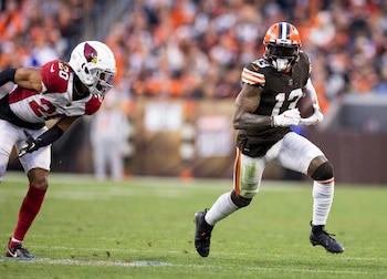 OBJ espera ir a los Chiefs, Packers o Saints (Foto: Scott Galvin/Reuters)