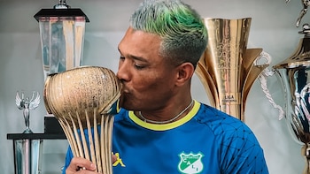 Teófilo Gutiérrez, campeón con el