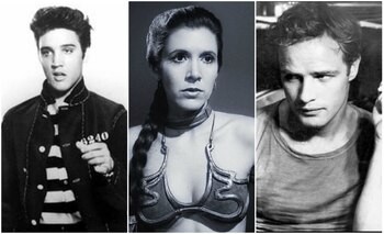 Elvis Presley, Carrie Fisher y