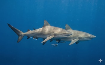 Las relaciones entre tiburones toro