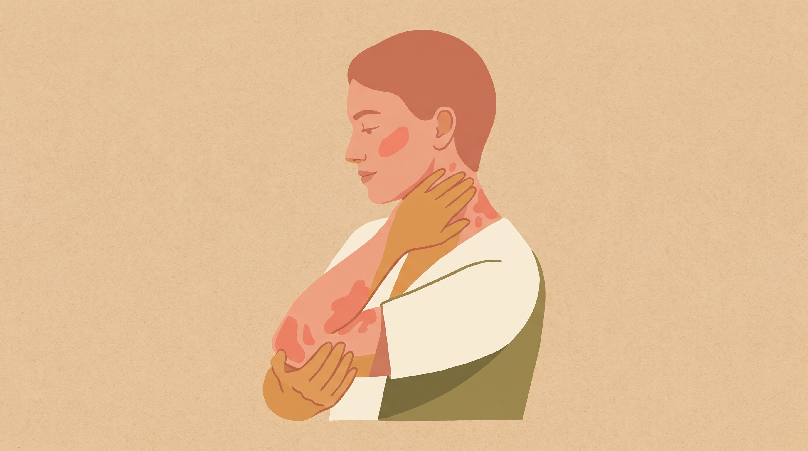 La dermatitis atópica es una enfermedad inflamatoria crónica de la piel que afecta aproximadamente al 20% de los niños y al 10% de los adultos (Imagen Ilustrativa Infobae)