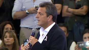 Cierre de campaña Sergio Massa